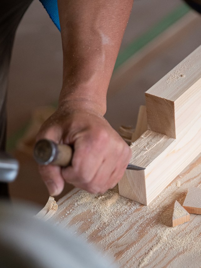 Somos una carpintería de madera en Ferrol